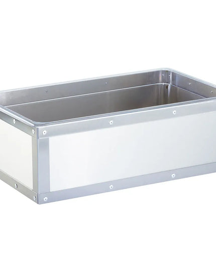 Khung Đá Chữ Nhật Cal-Mil 3395-12-55 52.7 cm Dài x 32.4 cm Rộng x 18.4 cm Cao, Inox