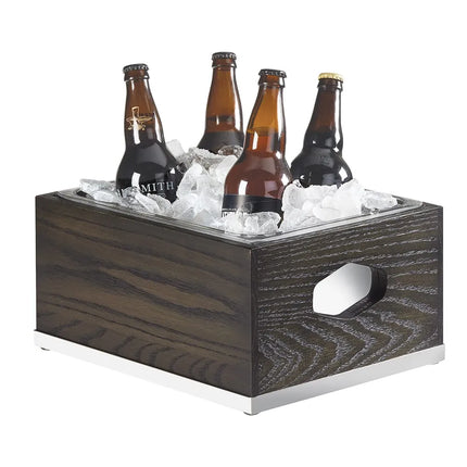 Khung Đá Chữ Nhật Cal-Mil 3800-10-87 33.7 cm Dài x 27.9 cm Rộng x 18.4 cm Cao, Gỗ Sồi, Xám Tro Đậm