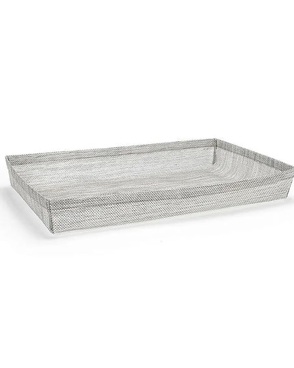 Khung Đá Chữ Nhật Front of the House BHO127GYV21 50.8 x 30.5 x 6.4 cm, Vinyl Dệt, Xám Mesh