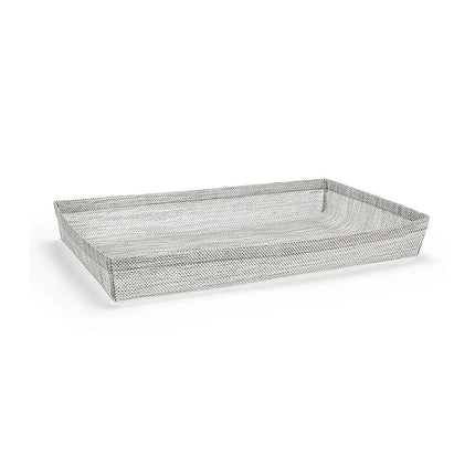Khung Đá Chữ Nhật Front of the House BHO127GYV21 50.8 x 30.5 x 6.4 cm, Vinyl Dệt, Xám Mesh