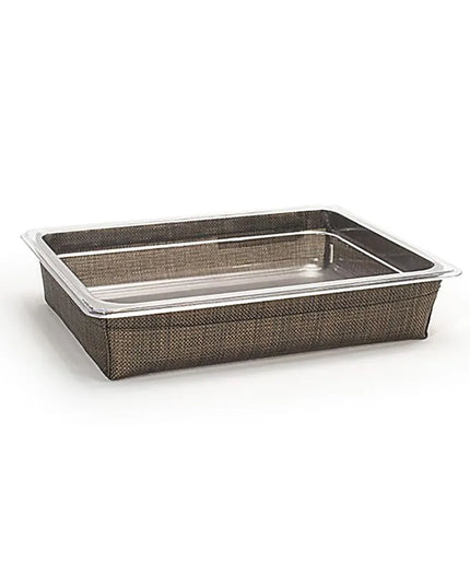 Khung Đá Chữ Nhật Front of the House BHO136COV21 Kèm Khay 32.4 x 26.7 x 6.4 cm, Vinyl Dệt, Đồng Mesh