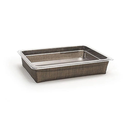 Khung Đá Chữ Nhật Front of the House BHO136COV21 Kèm Khay 32.4 x 26.7 x 6.4 cm, Vinyl Dệt, Đồng Mesh