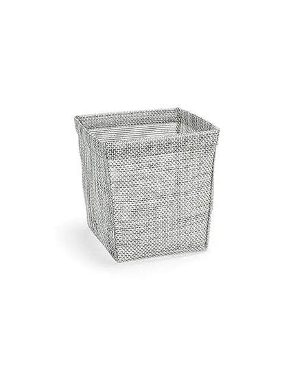 Khung Đựng Đá Chữ Nhật Front of the House BHO128GYV21 15.9 cm x 14 cm x 14.6 cm, Nhựa Đan, Xám Mesh