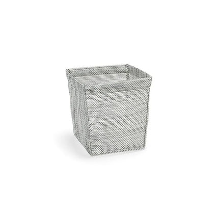 Khung Đựng Đá Chữ Nhật Front of the House BHO128GYV21 15.9 cm x 14 cm x 14.6 cm, Nhựa Đan, Xám Mesh