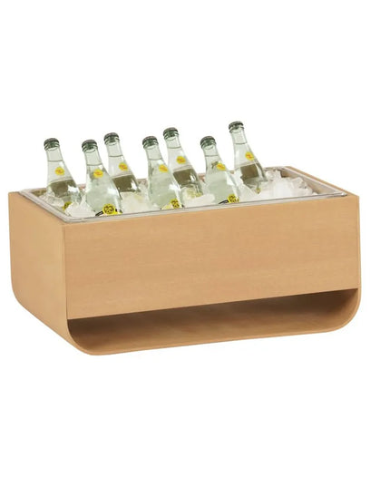 Khung Đựng Đá Hình Chữ Nhật Cal-Mil 23433-12-122 - 55.9 cm x 34.3 cm x 24.1 cm, Vỏ Trấu Tái Chế