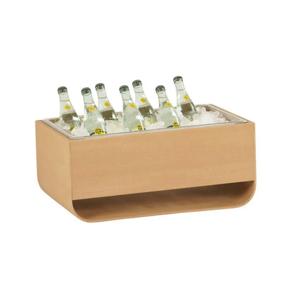 Khung Đựng Đá Hình Chữ Nhật Cal-Mil 23433-12-122 - 55.9 cm x 34.3 cm x 24.1 cm, Vỏ Trấu Tái Chế