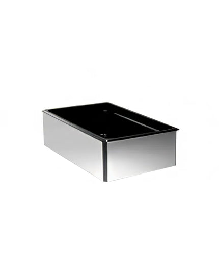 Khung Đựng Đá Hình Chữ Nhật Cal-Mil BH4220-13 - 50.8 cm x 30.5 cm x 15.2 cm, Nhựa, Đen