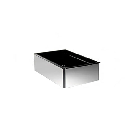 Khung Đựng Đá Hình Chữ Nhật Cal-Mil BH4220-13 - 50.8 cm x 30.5 cm x 15.2 cm, Nhựa, Đen