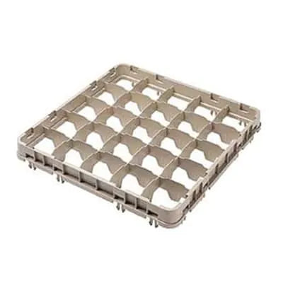 Khung Mở Rộng Giá Rửa Ly Chân Dài Cỡ Đầy Đủ Cambro 36E4151 36 Ngăn - Thả Toàn Phần, Xám Nhạt