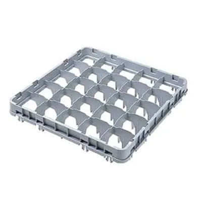 Khung Mở Rộng Giá Rửa Ly Chân Dài Cỡ Đầy Đủ Cambro 36E5151 36 Ngăn - Thả Nửa, Xám Nhạt