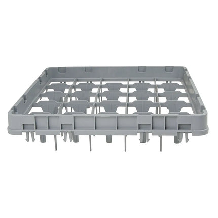 Khung Mở Rộng Giá Rửa Ly Cỡ Đầy Đủ Cambro 20E2151 20 Ngăn - Thả Nửa, Xám Nhạt