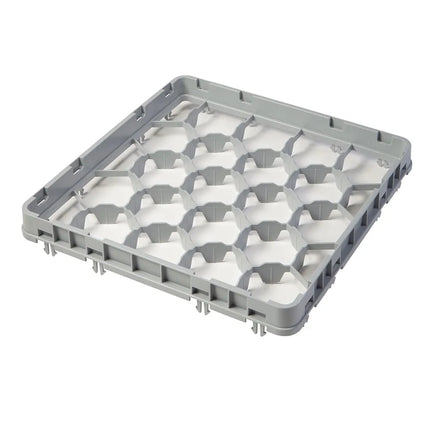 Khung Mở Rộng Giá Rửa Ly Cỡ Đầy Đủ Cambro 20GE2151 20 Ngăn - Thả Nửa, Xám Nhạt