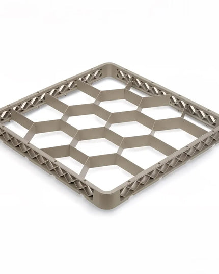 Khung Mở Rộng Giá Rửa Ly Cỡ Đầy Đủ Vollrath TRJ 12 Ngăn, Beige