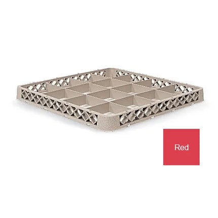 Khung Mở Rộng Giá Rửa Ly Cỡ Lớn Vollrath TRD 16 Ngăn, Đỏ