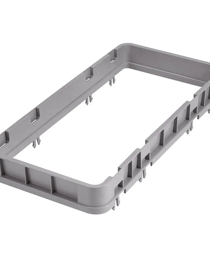 Khung Mở Rộng Giá Rửa Ly Hở Cỡ Nửa Cambro HE3151, Xám Nhạt