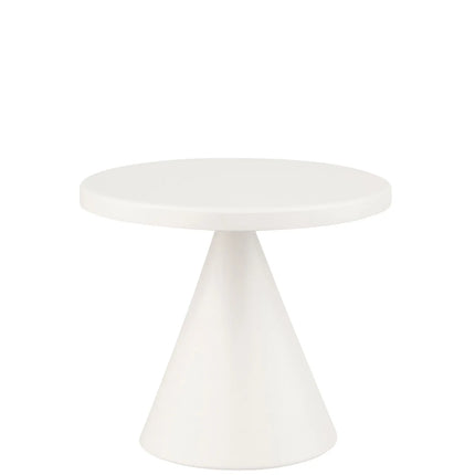 LED Table Lamp - GGM Gastro CONE MINI - Rechargeable - Cordless - 3-step dimmable - Ø130mm - Whisper White - with Charging Dock