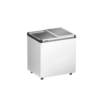 LIEBHERR commercial chest freezer - 186 litres - with aluminium lid - white