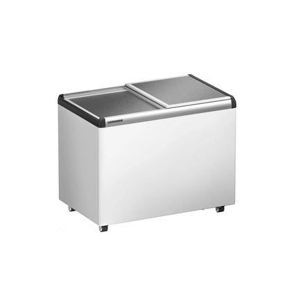 LIEBHERR commercial chest freezer - 252 litres - with aluminium lid - white