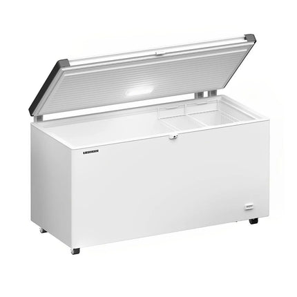 LIEBHERR commercial chest freezer - 404 litres - plastic lid