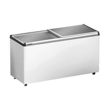 LIEBHERR commercial chest freezer - 449 litres - with aluminium lid - white