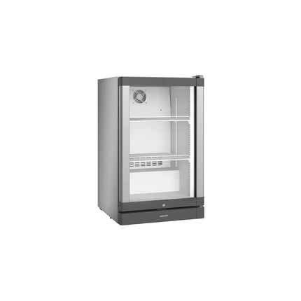 LIEBHERR | Commercial Undercounter Refrigerator 106 L 1 Glass Door PREMIUM – Stainless Steel Silver - 2–12 °C
