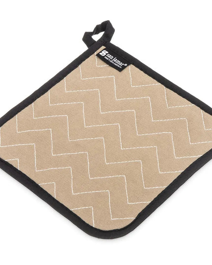 Lót Nồi Terry San Jamar 802TF BestGuard™ Màu Be 20 x 20 cm Vòng Treo Chống Cháy