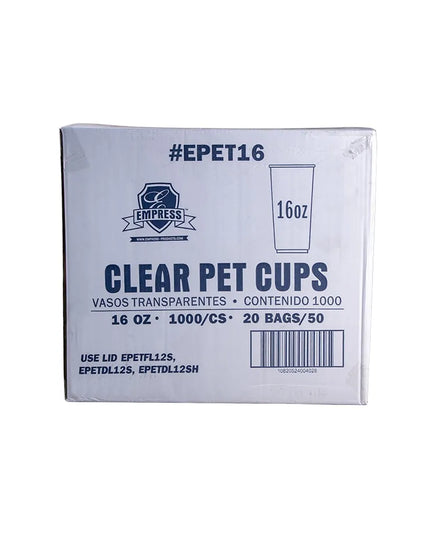 Ly Dùng Một Lần Empress 473 ml - PET, Trong Suốt (EPET16 (48622))