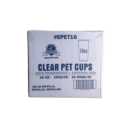 Ly Dùng Một Lần Empress 473 ml - PET, Trong Suốt (EPET16 (48622))