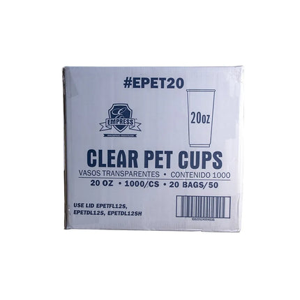 Ly Dùng Một Lần Empress 591 ml - PET, Trong Suốt (EPET20 (48623))
