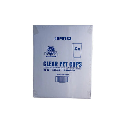 Ly Dùng Một Lần Empress EPET32 946 ml - PET, Trong Suốt