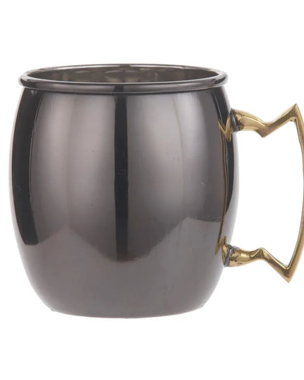 Ly Moscow Mule American Metalcraft BM16P 473 ml Inox, Bề Mặt Gương Đen
