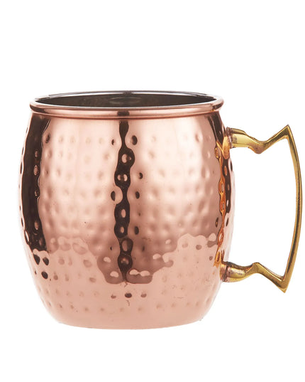 Ly Moscow Mule American Metalcraft CM16H 473 ml Vân Gò, Đồng