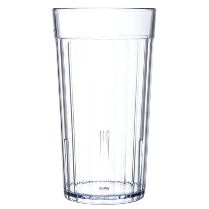 Ly Nhựa Carlisle 111207 Vân Sọc Trong Suốt 355 ml