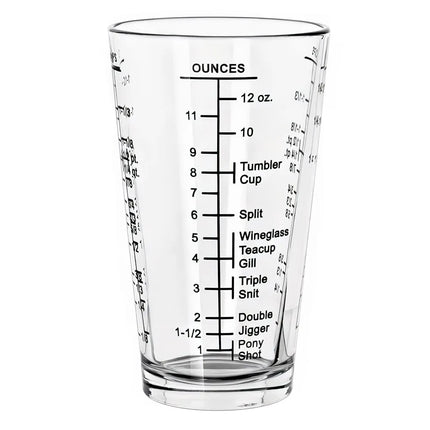 Ly Pha Chế Libbey 1639/1918M DuraTuff 473 ml - Vạch Chia Độ