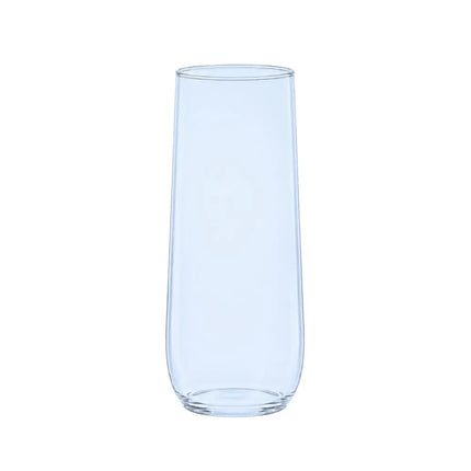 Ly Sâm Panh Không Chân Nhựa Dùng Một Lần Tossware TP09FL225RBB POP 266 ml Màu Xanh Hoàng Gia