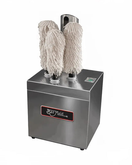 Máy Đánh Bóng Ly Bar Maid GP3-MINI 3 Đầu Bấc Inox 110V