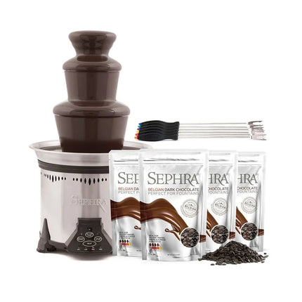 Máy Phun Chocolate Sephra 10522 48.3 cm Elite Dung Tích 2.7 kg, Chocolate Đen Bỉ