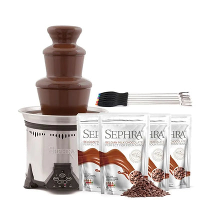 Máy Phun Chocolate Sephra 10523 48.3 cm Elite Dung Tích 2.7 kg, Chocolate Sữa Bỉ
