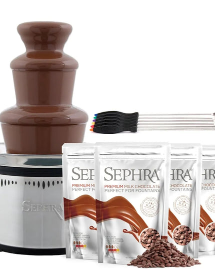 Máy Phun Chocolate Sephra 10525 45.7 cm Classic Dung Tích 2.7 kg, Chocolate Sữa