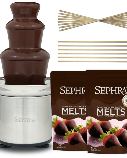 Máy Phun Chocolate Sephra 10526 40.6 cm Select Dung Tích 1.8 kg, Chocolate Đen