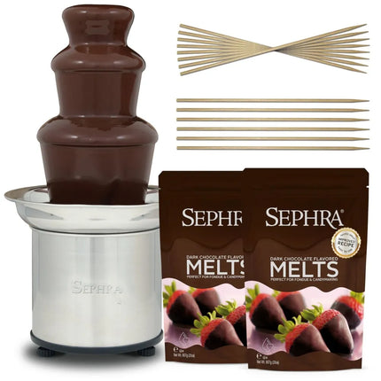 Máy Phun Chocolate Sephra 10526 40.6 cm Select Dung Tích 1.8 kg, Chocolate Đen