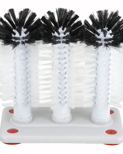 Máy Rửa Ly Winco GWB-3 3 Chổi Đế Nhựa
