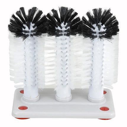 Máy Rửa Ly Winco GWB-3 3 Chổi Đế Nhựa