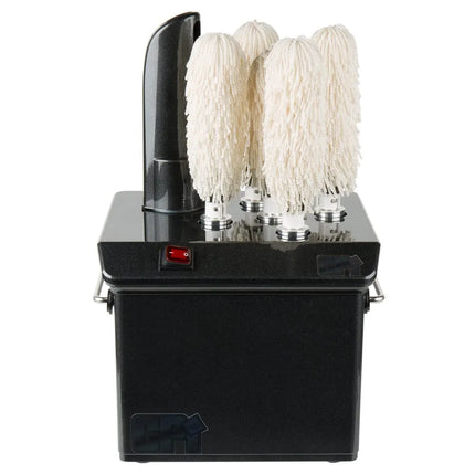 Máy Sấy/Đánh Bóng Ly CPI GP5-BLACK 5 Chổi (400) Ly/Giờ Màu Đen 110V