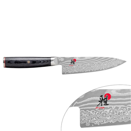 MIYABI | 5000 FC-D Gyuto Chef's Knife – 160 mm blade - FC61 steel - 48-layer Damascus - makes kitchen life easier