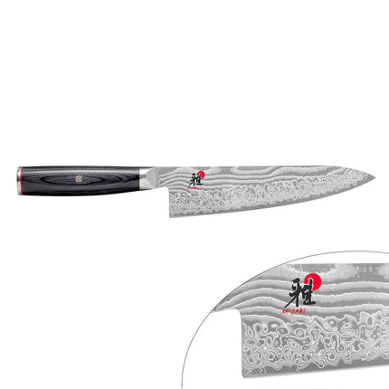 MIYABI | 5000 FC-D Gyuto Chef's Knife – 200 mm blade - FC61 steel - 48-layer Damascus