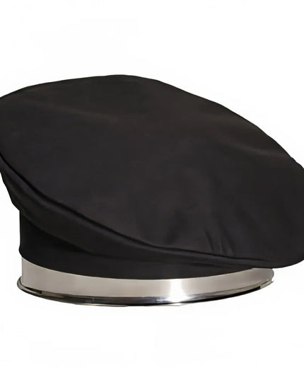 Mũ Bếp Beret Chef Revival H036BK Poly-Cotton Màu Đen Vừa Mọi Cỡ