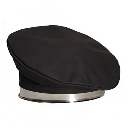 Mũ Bếp Beret Chef Revival H036BK Poly-Cotton Màu Đen Vừa Mọi Cỡ