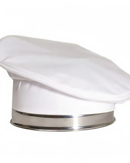 Mũ Bếp Beret Chef Revival H036WH Poly-Cotton Màu Trắng Vừa Mọi Cỡ