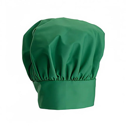 Mũ Bếp Điều Chỉnh Winco CH-13LG 33 cm Khóa Velcro Poly/Cotton Màu Xanh Lá Nhạt